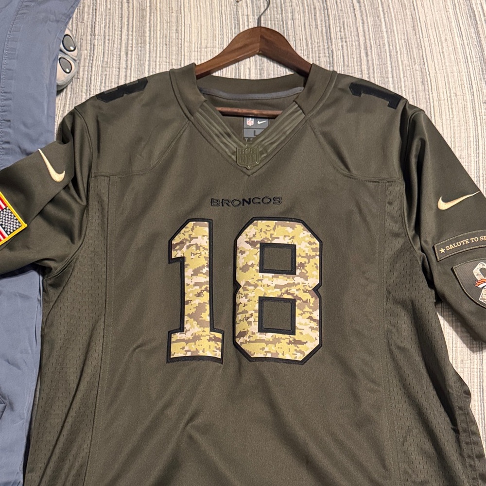 Peyton Manning Salute to service Nike jersey
